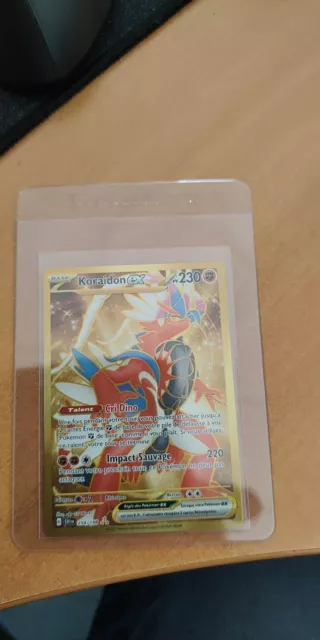 Carte Pokémon EV01 254/198 Koraidon EX GOLD SECRETE