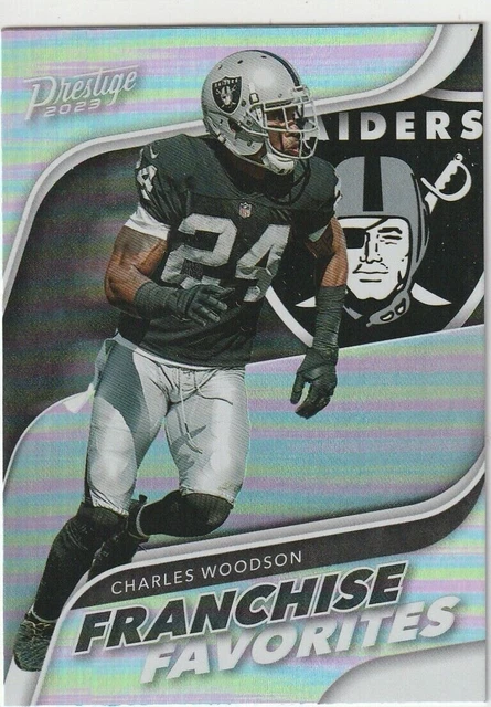 Charles Woodson 2023 Panini Prestige Franchise Favorites Ff-6 Raiders