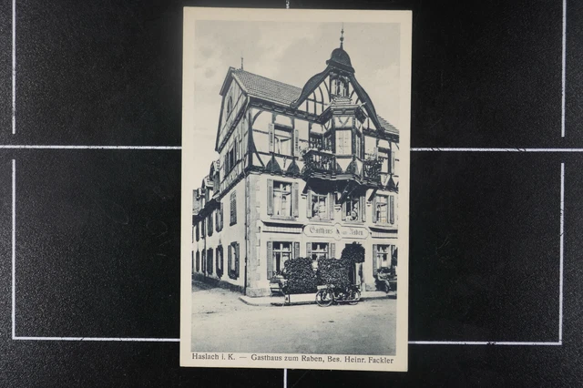 Ancienne Photo Illusion Optique – Homme Au Téléphone, Animée – Rare, 1910-20