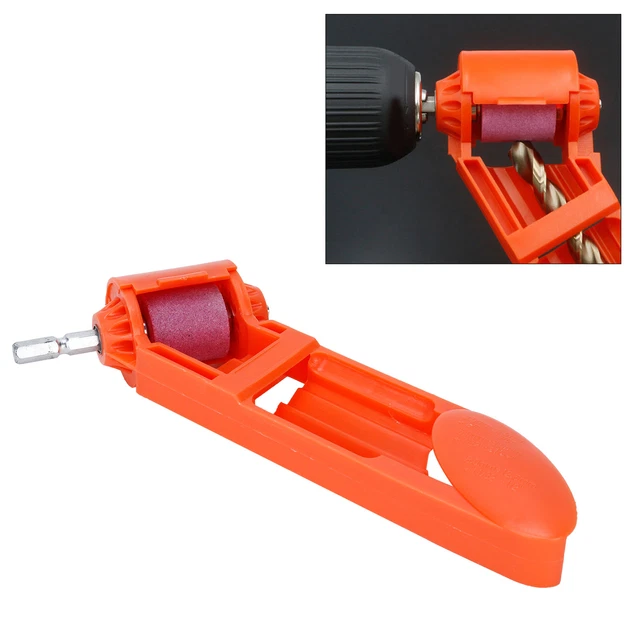 Drill Bit Sharpener Portable Straight Shank Twist Drill Grinder Sharpening