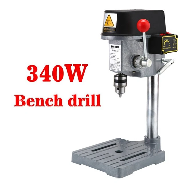Multi-Function Small Electric Drill Micro Bench Drill 340W 220V 0.6mm-6.5mm 1Pcs