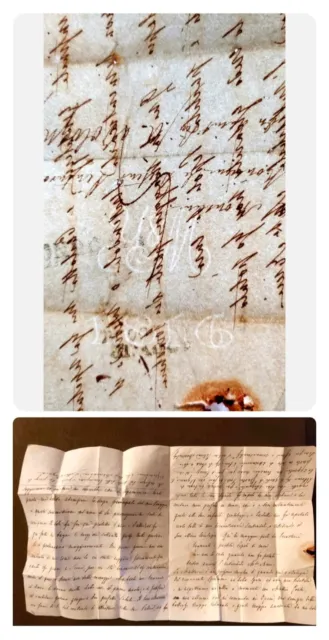 lettera manoscritta nobile marescalchi caterina - Bologna 1816