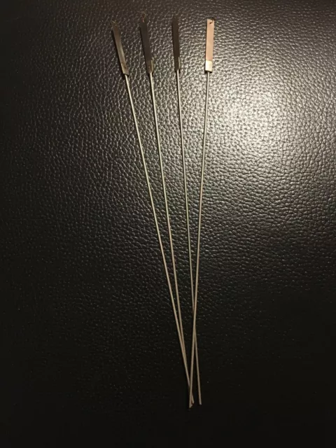 Antique Clock Pendulum Suspension Spring Set Of 4 - 10 “ Adjustable- NEW (N.H)