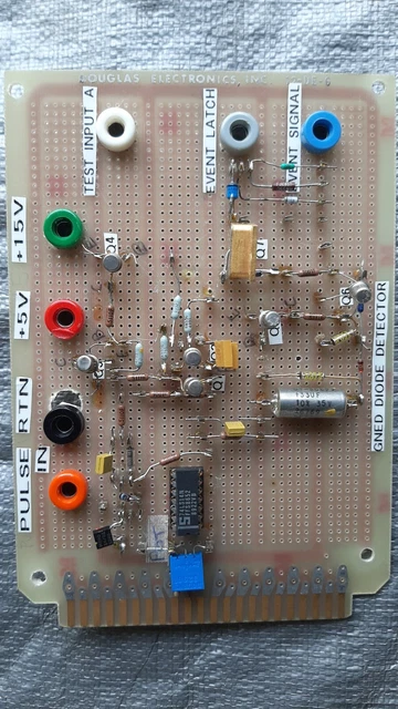 Used Protoboard with Electronic Components 4