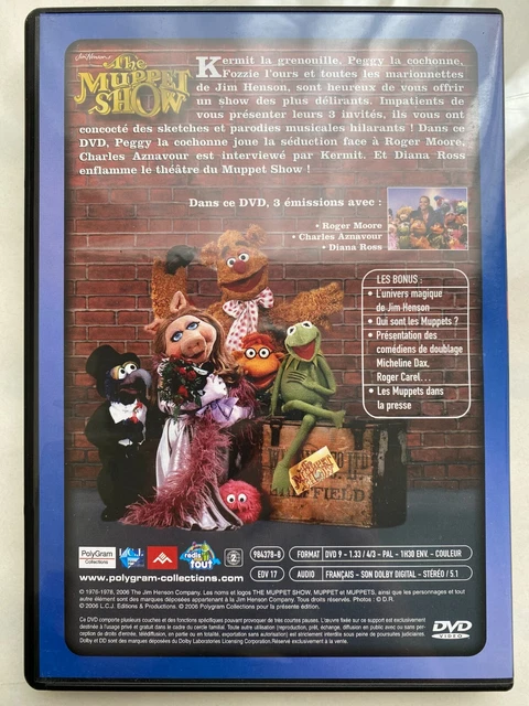DVD THE MUPPET Show - n° 2 du coffret Polygram Aznavour Diana Ross ...