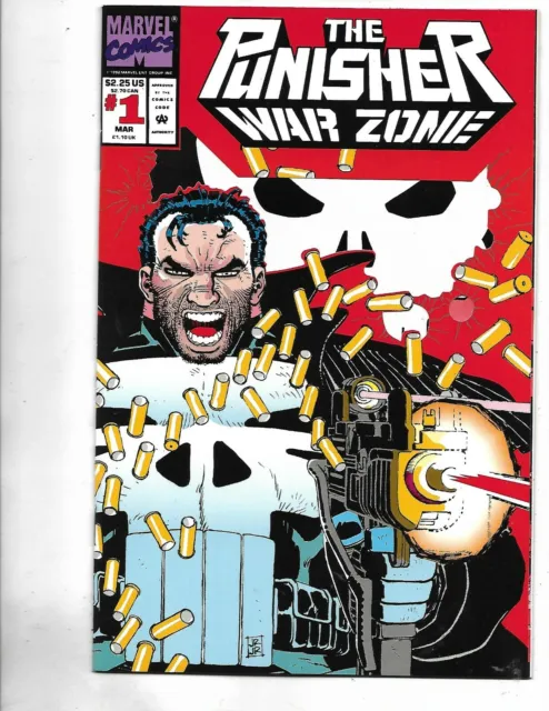 Punisher War Zone #1, 1992, 9.8, NM/MINT, 1st War Zone, Stan Lee era classic