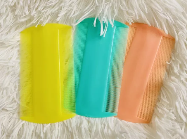 5 Pack Durable Double Sided Nit Combs For Head Lice Comb Chino Para Piojos