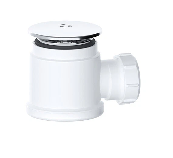 SHOWER TRAY BASE Drain Waste for 50mm Hole Waste Plug and Trap Fast