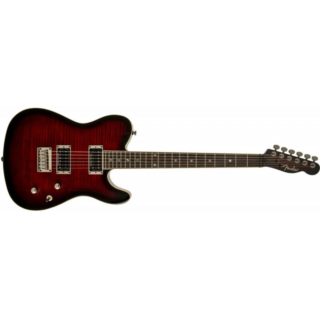 Fender Special Edition Custom Telecaster FMT HH - touche laurier - Noire Cherry