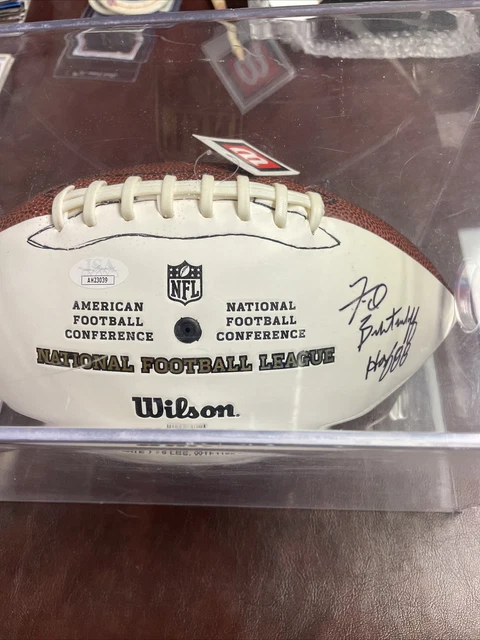 Fred Biletnikoff Hof 88 Sbc Oakland Raiders Signed Auto Wilson Duke Football Jsa