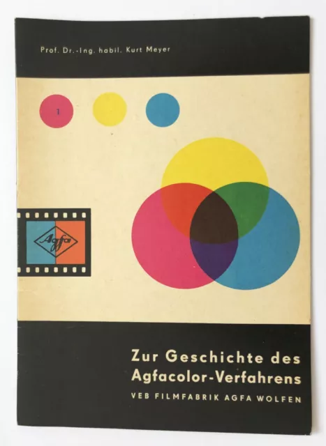 Agfa Zur Geschichte Des Agfacolor Verfahrens Camera Brochure GDR 1960