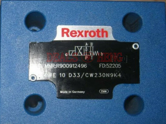 UNA NUOVA valvola direzionale elettromagnetica Rexroth 4WE10D33/CW230N9K4 R900912496