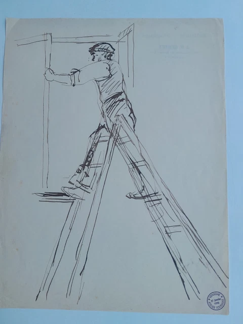 24 Dessins Originaux Signés Par Pierre Lertuaire - Cartes à Jouer - Collection