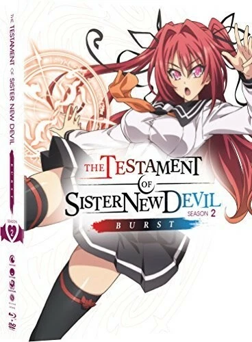 THE TESTAMENT OF Sister New Devil Burst: Season Two + Ova [New Blu-ray
