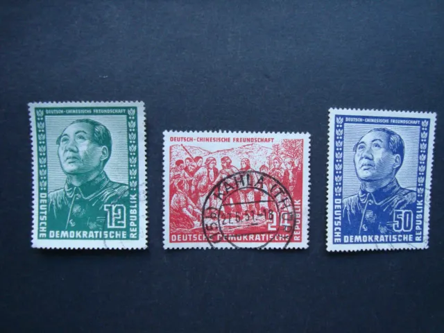 Briefmarken Ddr Deutsch - Chinesische - Freundschaft Nr. 286 Bis 288 Gestempelt