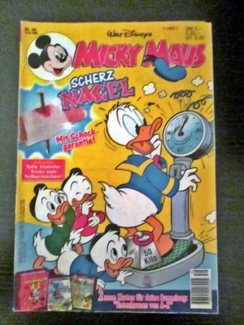 Walt Disneys MICKY MAUS MAGAZIN, Nr. 39 vom 19.04.1996, gebraucht, Erstausgabe