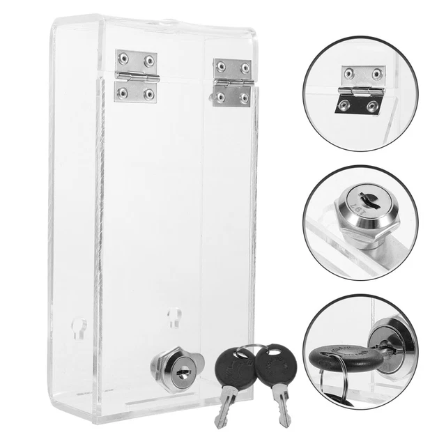 Armadietto Porta Cellulare Trasparente - Con Serratura, 6 Slot, Per Aule, Uffici, Palestre - Foto 10