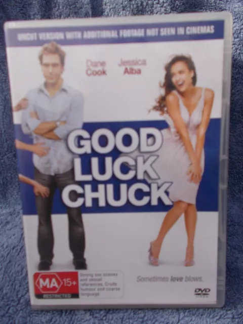 Good Luck Chuck(Uncut Version)Dane Cook,Jessica Alba Dvd Ma R4