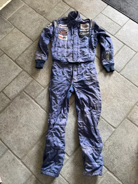 Simpson Racing Suit Size Medium Quilted USA Made