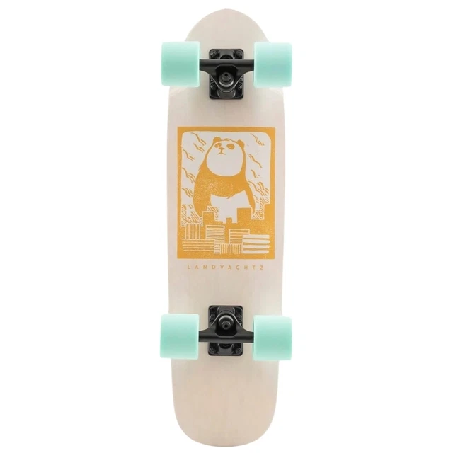 Landyachtz Dinghy Classic Fender Panda Cruiser Skateboard Landyachtz Dinghy Classic Fender Panda Cruiser Skateboard