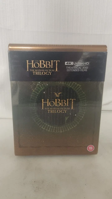 THE HOBBIT TRILOGY 4K 1-Click Set SteelBook UHD Blu-ray