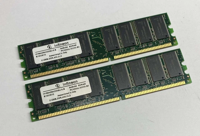 OFFTEK 1GB Memoria RAM de Repuesto para EI Systems 4415 (PC2700 - Non-ECC) Memoria para portátil
