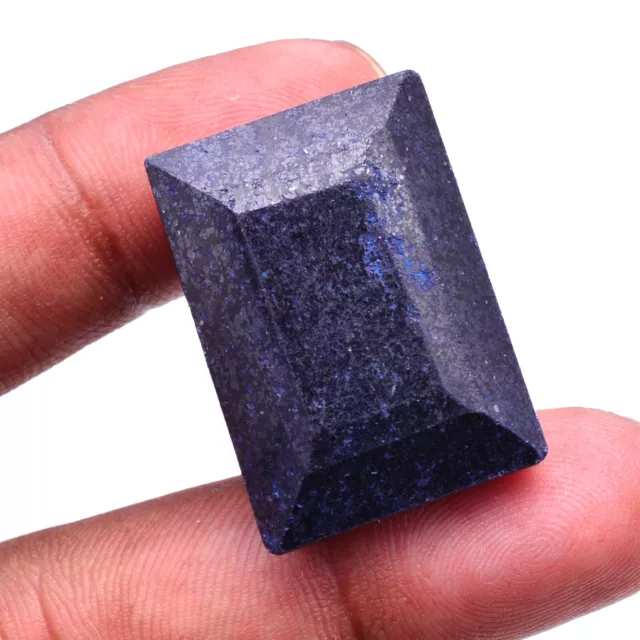 108 Cts Natural Blue Sapphire 31mm*22mm Octagon Faceted Cut Huge Loose Gemstone