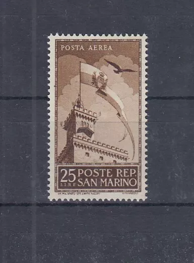 San Marino 314 Regierungspalst Airmail (MNH)