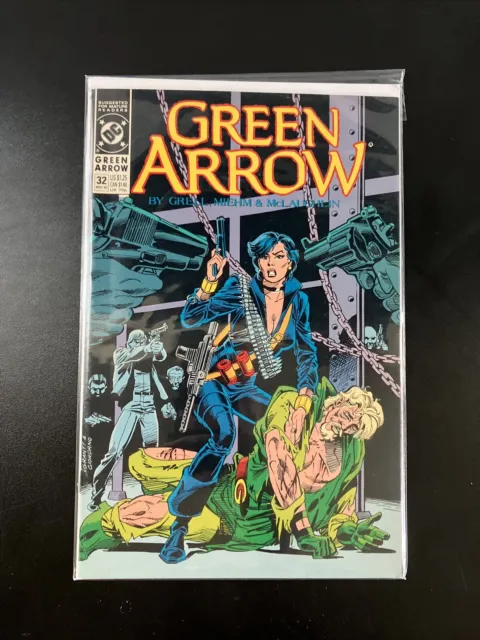Green Arrow #32 Vol 2 1990  DC Comics COMBINE SHIPPING