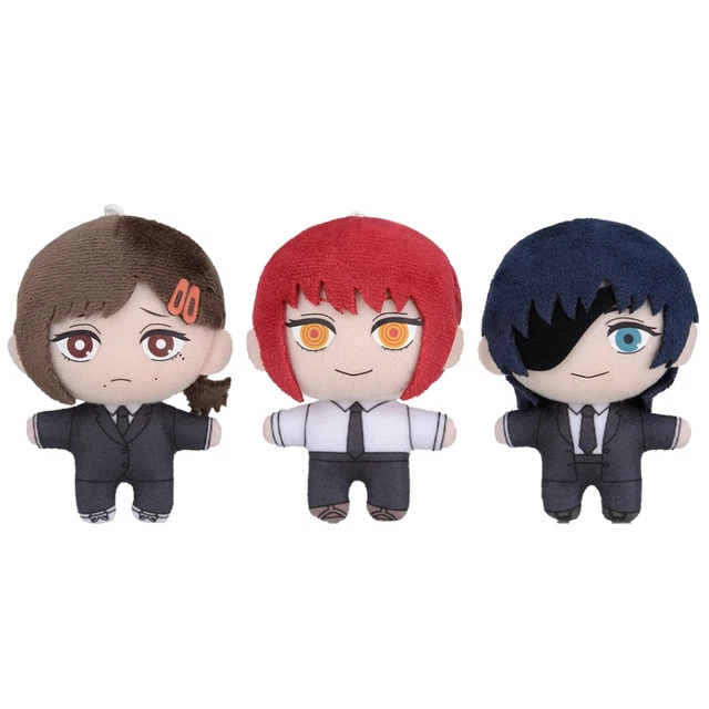 SEGA CHAINSAW MAN More Plus Mascot Plush Makima & Himeno & Kobeni Set