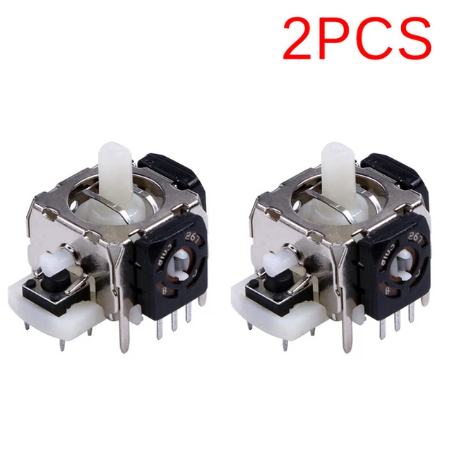 2PCS Replacement 3D Joystick Analog Stick For Xbox 360 Wireless Controller; Qo
