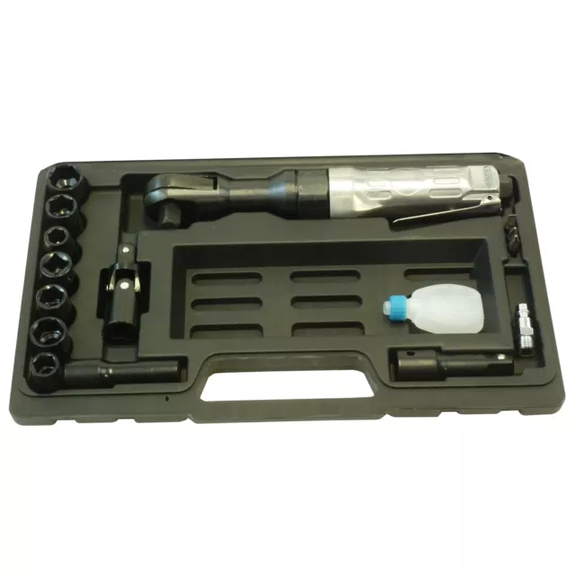 BlackLine Tools  1/2" Air Ratchet Wrench Set Kit - AIR101