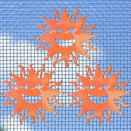 6 Pcs Screen Door Magnets Flexible Double Sided Protector Screen Stickers