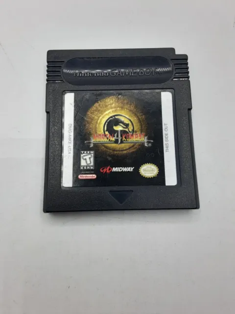 Mortal Kombat 4  Nintendo Game Boy Cartridge Only - Tested & Works
