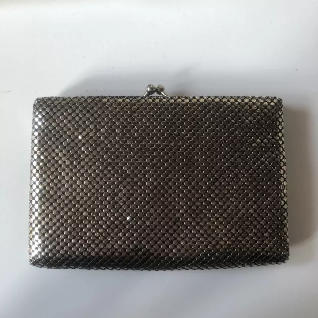 Vintage Glomesh Womens Wallet / Purse silver