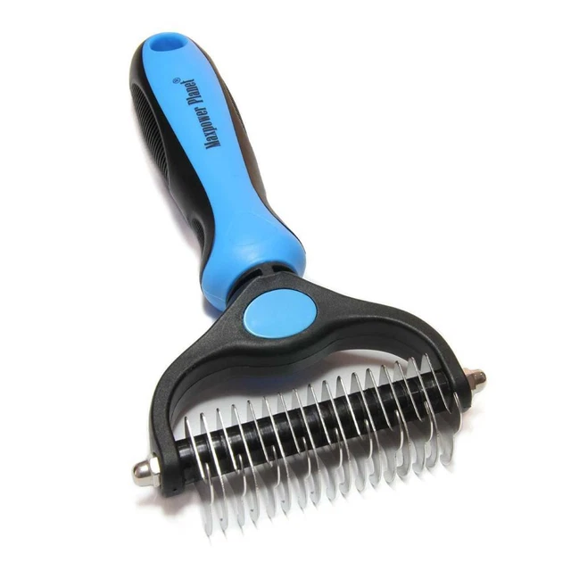 Maxpower Planet Pet Grooming Brush Dog Undercoat Rake Comb Dematting Deshedding