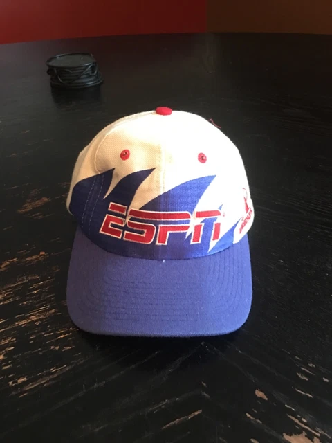 RARE! VINTAGE 1990’S Logo Athletic ESPN Sharktooth Snapback Hat Cap £ ...