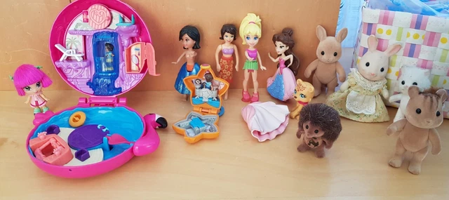 Lot Figurines Polly Pocket Et Sylvanian Families