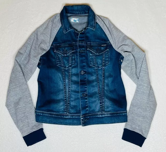 Mother  The Sporty Bully  Denim Jacket size Medium 3201-194