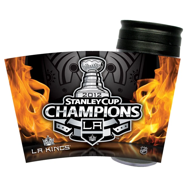 New LA Kings Black Cup Hot Coffee Water Cold Travel Mug Drink Tumbler Beverage G