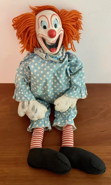 Vintage 1963 Mattel Talking Bozo The