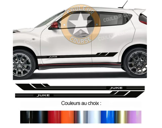 2 X Bandes Bas De Caisse Pour Nissan Juke Sport Autocollant Sticker Bd541-4