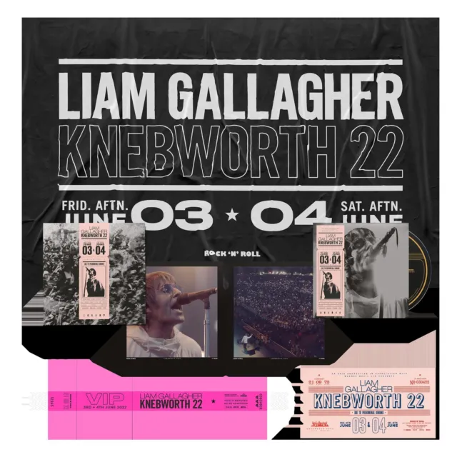 Liam Gallagher - Knebworth 22 Deluxe Cd (New)