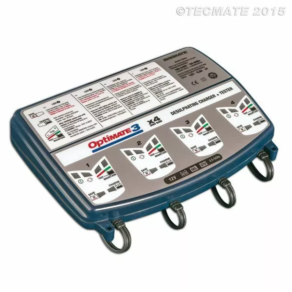 Optimate 3 4x (Bank Of Four) 0.8A 12V Battery Charger Optimiser