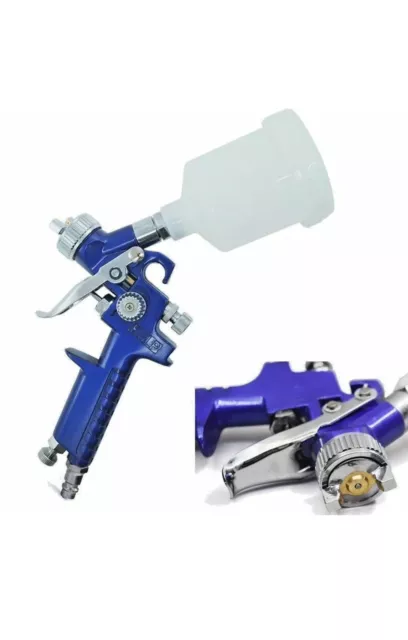 Pistola Aerografo Verniciatura Professionale 1.4 Spray Gun Hvlp H-827 50-70 Psi