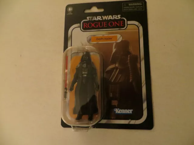 Star Wars Rouge One Retro Packaging 3 3/4 inch Darth Vader "2020"  MIP!