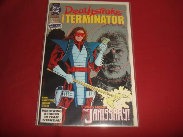 DEATHSTROKE THE TERMINATOR Vol.1  #23 - Teen Titans spin-off title DC Comics NM