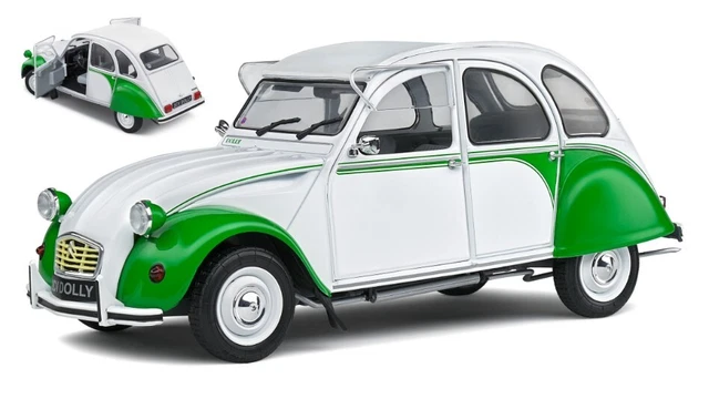 Solido CITROEN 2CV 6 DOLLY 1982 GREEN 1:18
