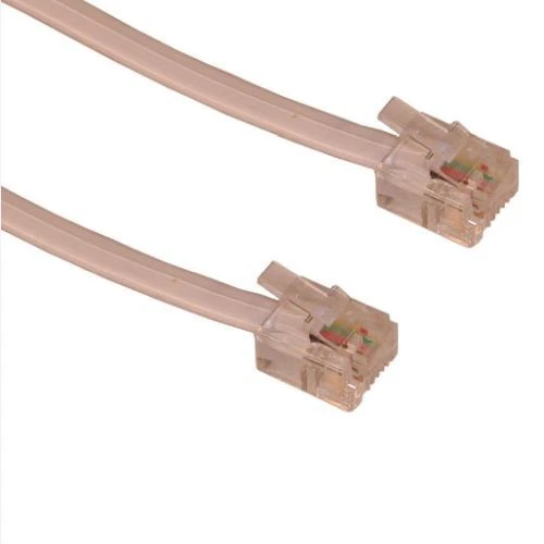 Sandberg Rj11 auf Rj11 Kabel 5 Meter weiß 5 Jahre Garantie