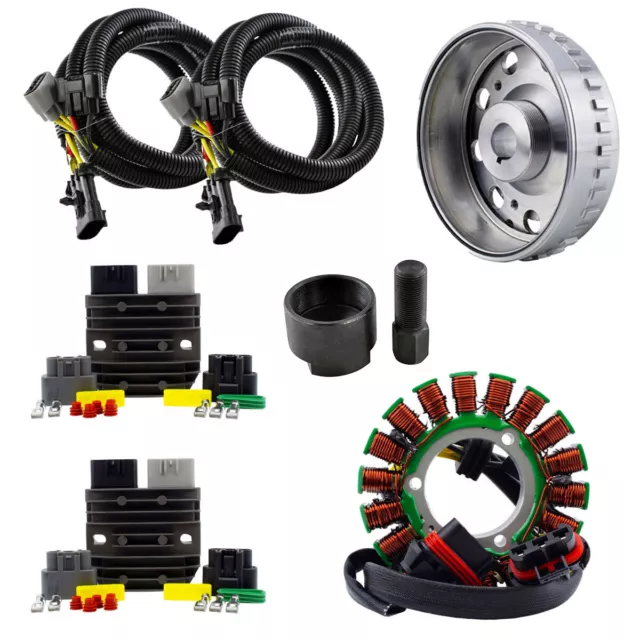 Stator + Voltage regulator + Flywheel for Polaris Sportsman 570 2014 2015-2019